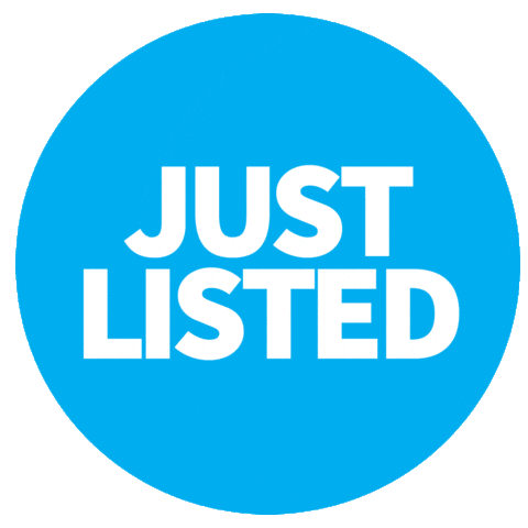 Just Listed Sticker by Harcourts Huon Valley