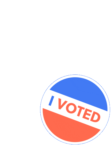 Election Voting Sticker by One Vote at a Time