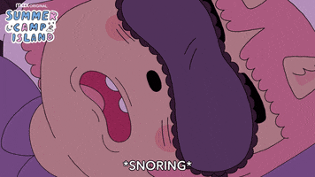Summer Camp Sleep GIF by Cartoon Network