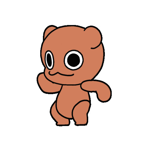 Dancingbear Dancing Sticker