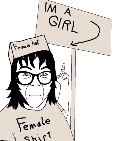 Wojack Im A Girl GIF