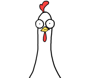 chicken emoticon gif