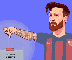 Lionel Messi Art GIF by Dan Leydon