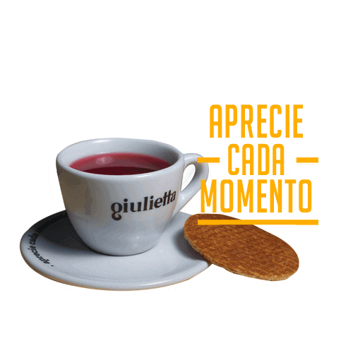 Coffee First Sticker by Giulietta Cafés