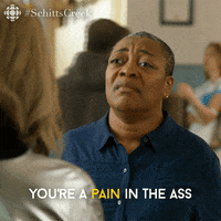 Schitts Creek Pain GIF by CBC