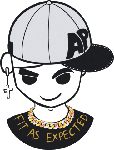 Tri Chain Sticker by Aporro