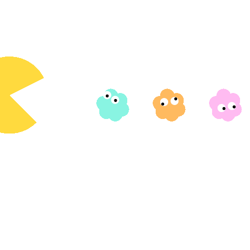 Pac Man Sticker