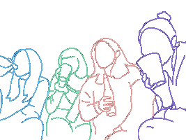 Girls Lisa Sticker by Juoso Gütersloh