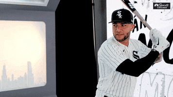 White Sox Swing GIF by NBC Sports Chicago