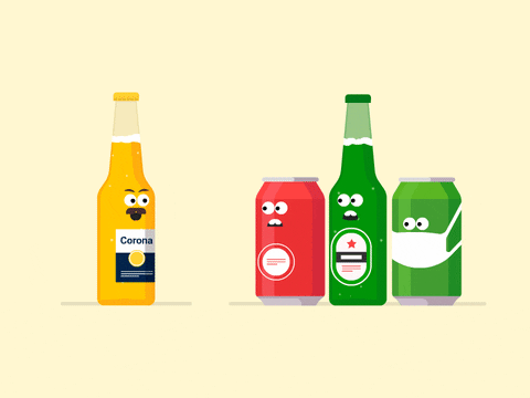 Giphy - Drink Corona GIF by Petter Pentilä