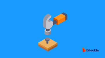Construction Hammer GIF by Biteable