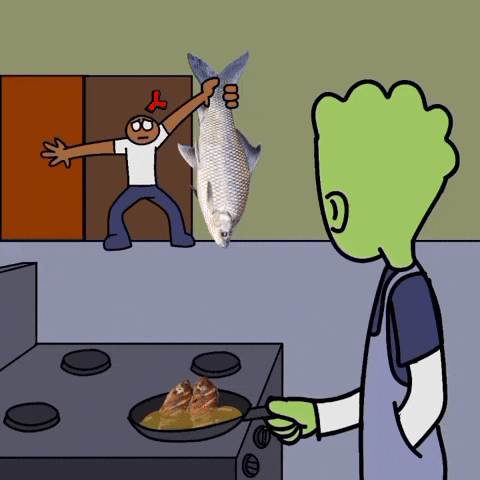 Bigger Fish To Fry GIF