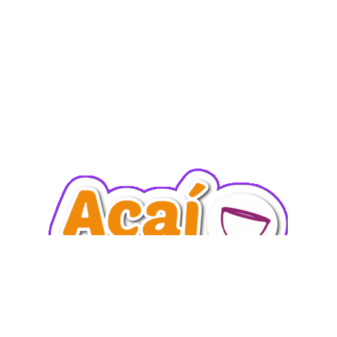 Açaí da Praça Sticker