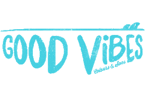 Good Vibes Surf Sticker by Colours and Sons