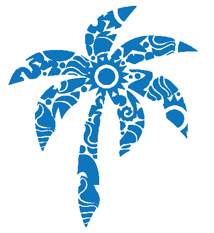 Palmtree Sticker by IndiBeach