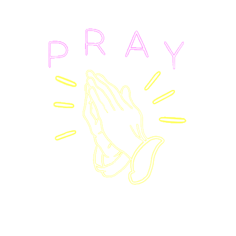 Health Pray Sticker by Stephen Petronis
