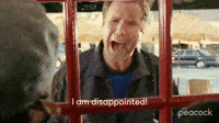 Disappointed Will Ferrell GIF by PeacockTV Disappointed Will Ferrell GIF by PeacockTV