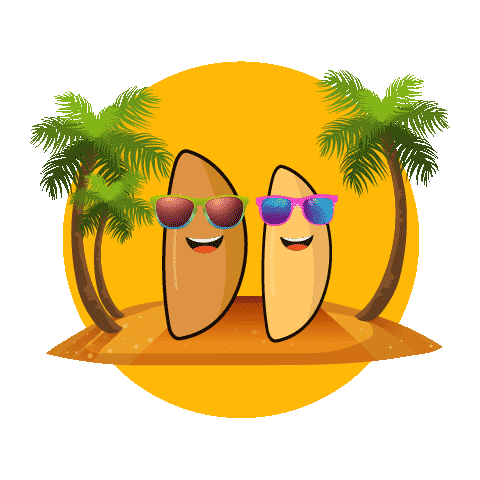 Playa Sticker by empanadish