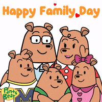 Love You Very Much Happy Family GIF