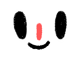 Happy Big Eyes Sticker