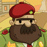 Moustache Reaction GIF by Adventure Communist