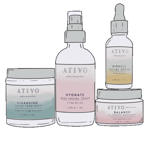 Ativo Sticker by ativoskincare
