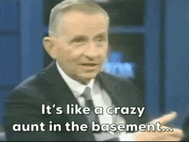 Ross Perot Crazy Aunt GIF by GIPHY News