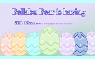 Easter Egg GIF by Bellabu Bear