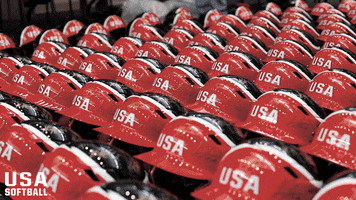 Team Usa Helmet GIF by USA Softball