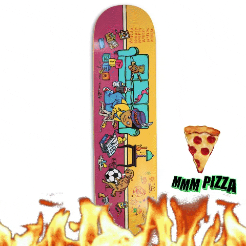 GIF by Pizza Skateboards
