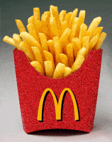 delicious french fries GIF