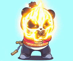 On Fire Fight GIF