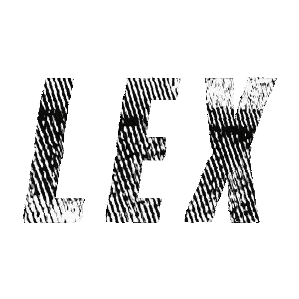 L E X Sticker