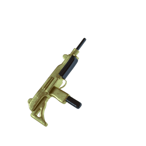 Uzi Shoot Love Sticker by goldenoozy