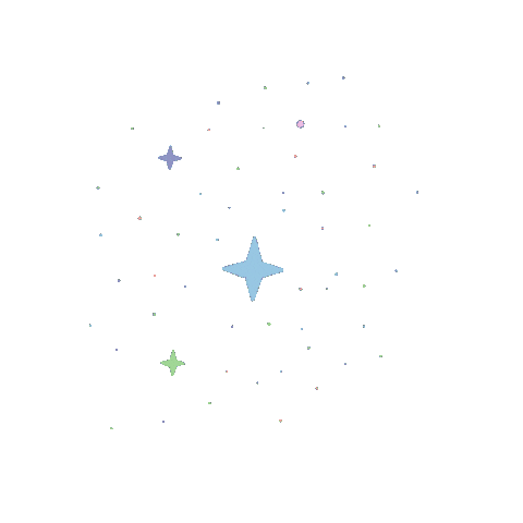 Stars Shine Sticker by Tortolita Inventiva
