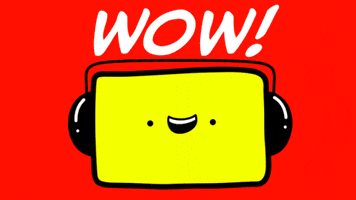 Celebration Wow GIF by The Squibbles