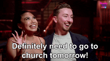 Pray Channel 9 GIF by Beauty and the Geek Australia
