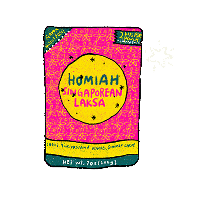 Homiah Foods Sticker