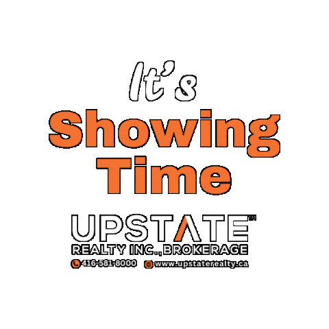Realestate Showing Sticker by Upstate Realty Inc.