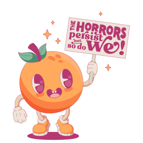 Persist Florida Orange Sticker