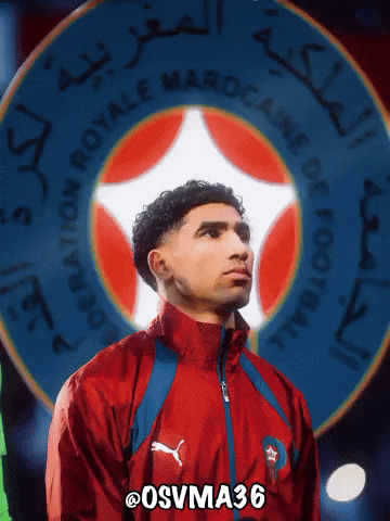 Achraf Hakimi Morocco GIF