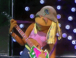 Rock N Roll Girl GIF by Muppet Wiki