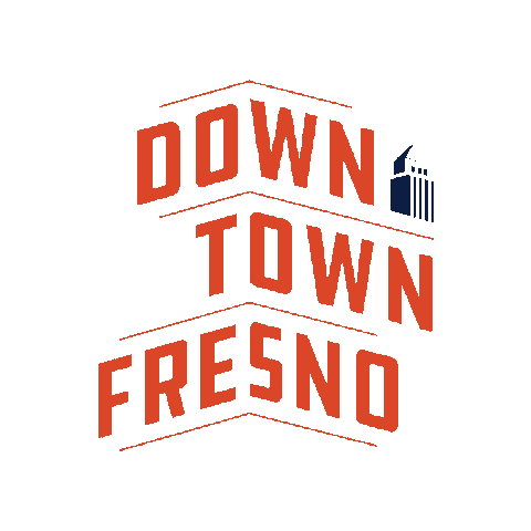 Downtown Fresno Partnership Sticker
