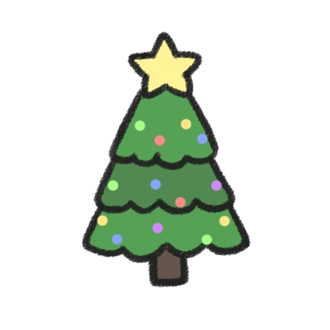 Christmas Tree Sticker
