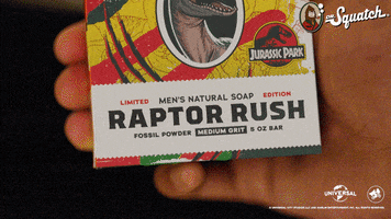 Jurassic Park Raptors GIF by DrSquatch