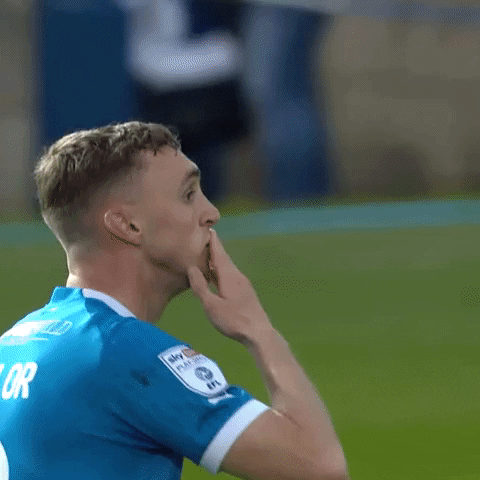 Support Kiss GIF by Peterborough United Football Club