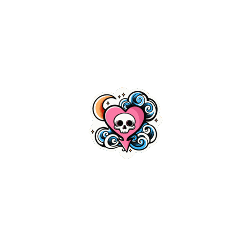 Matt Skiba Cute Heart Sticker