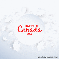 Happy Canadian Flag GIF by sendwishonline.com