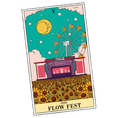 Tarot Flowfest Sticker by luisaferss