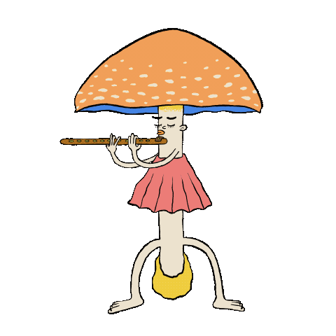 Mushroom Sticker